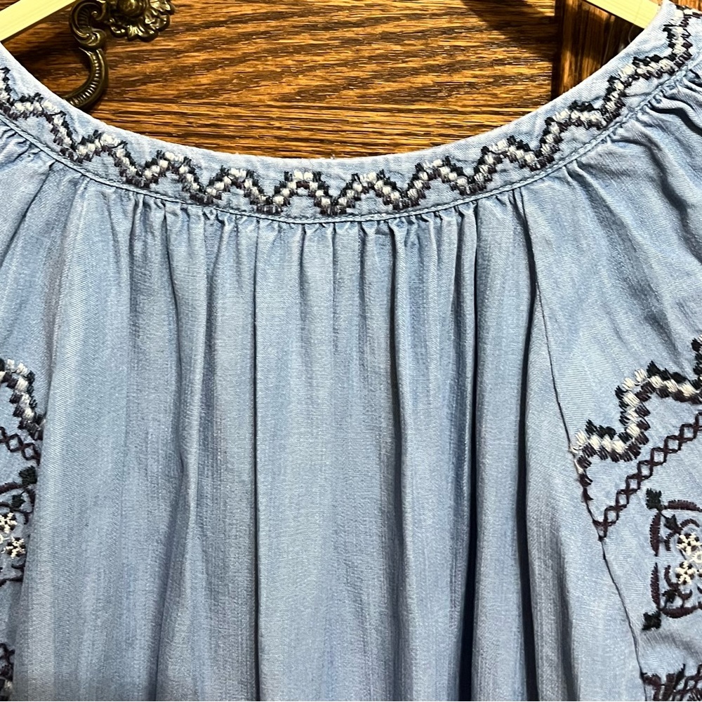 Nurture by Westbound dress, blue, size Large, 3/4 sleeves worn once, smoke free - Picture 8 of 13